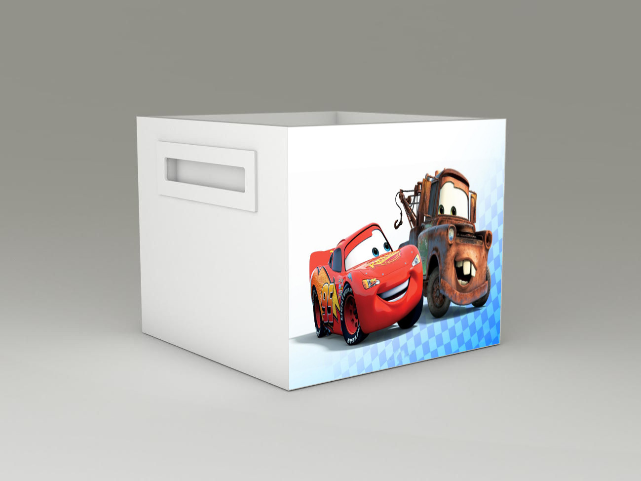 Becks úložný box na hračky Cars MCQ